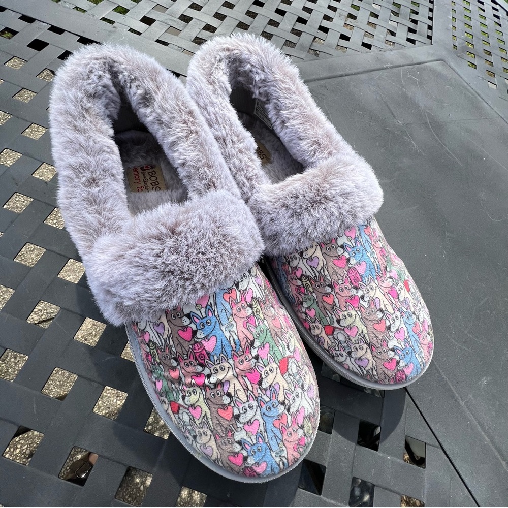 Bobs Bob's Skechers Memory Foam Slippers - image 3